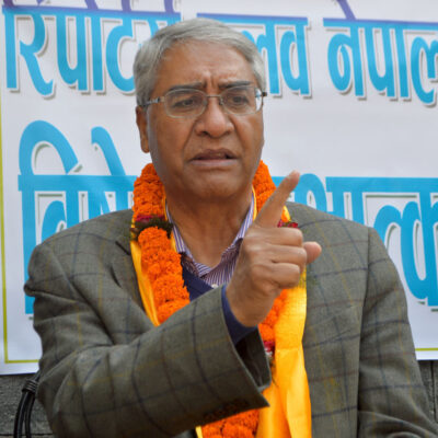 तराई मधेसको समस्या समाधान वार्ताबाटैः सभापति देउवा