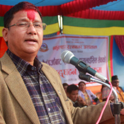 सरकार छाड्ने विषयमा निर्णय भएको छैनः स्वास्थ्यमन्त्री चौधरी