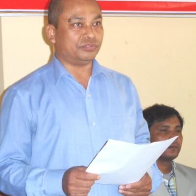 करिब पाँच महिनापछि लेखी नेतृत्वको दल निर्वाचन आयोगमा दर्ता
