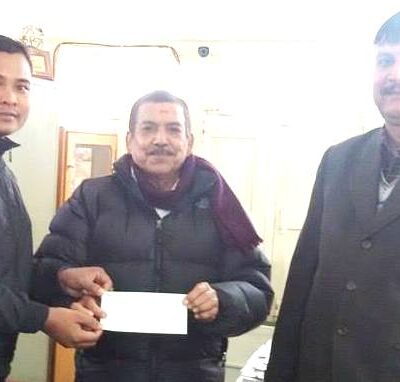 क्याम्पस प्रमुख चन्दद्वारा आर्थिक सहयोग प्रदान