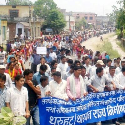 थरुहट संघर्ष समितिको बन्द र आमसभाको कार्यक्रम स्थगित