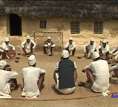 थारु गाउँमा माघीडेवानी शुरु, धमाधम भलमन्सा छाँनिदै