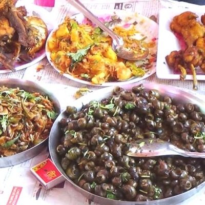 बाँके महोत्सवको प्रमुख आकर्षण बन्यो थारु गाउँको परिकार