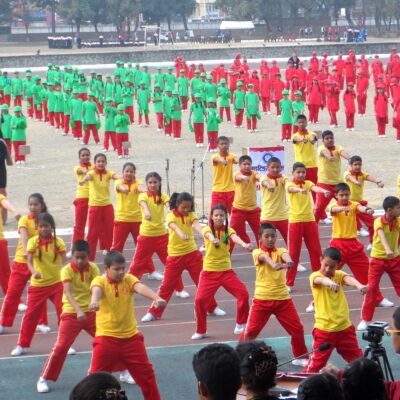 नाइटिङ्गेल स्कूलले भव्यताकासाथ मनायो २४ औं वार्षिकोत्सव