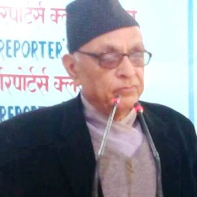 प्रजातन्त्र पार्टी सरकारबाट चाँडै बाहिर आउँछः अध्यक्ष डा. लोहनी