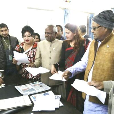सरकारको समर्थन फिर्ता लिएको पत्र मोर्चाले सभामुखलाई बुझायो