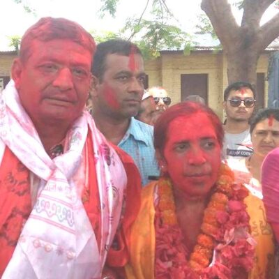 खैरहनी नगरपालिका प्रमुखमा एमालेका लालमणी चौधरी निर्वाचित
