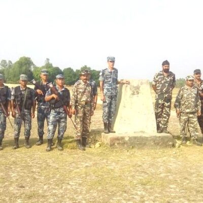 नेपालगञ्जमा सुरक्षाकर्मीले निर्वाचनको सुरक्षा सतर्कता बढायो
