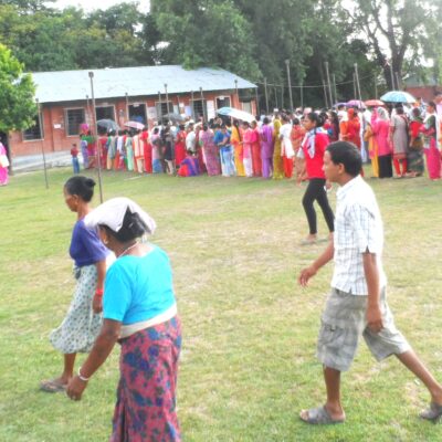 निर्वाचनमा मतदाताको उत्साह, सुदूरपश्चिममा निर्वाचन शान्तिपूर्ण