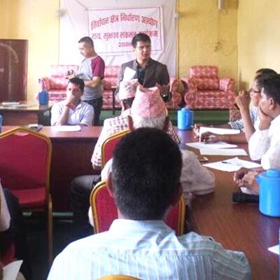 निर्वाचन क्षेत्र निर्धारण गर्दा भुगोललाई हेर्न सरोकारवालाको सुझाव