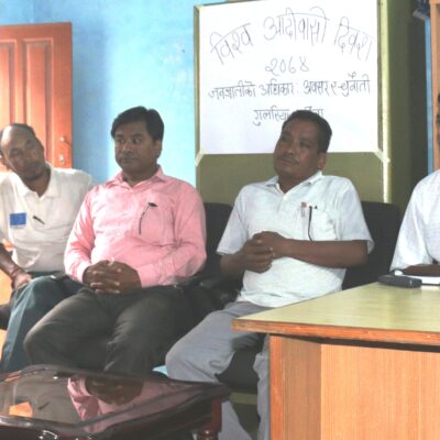 थारु समुदायको समग्र क्षेत्रको समिक्षा गर्दै एकभएर अघि बढ्नुपर्छ