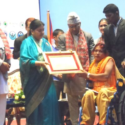 सीता रानाथारुले पाइन् नगद एक लाखसहित युवा प्रतिभा सम्मान