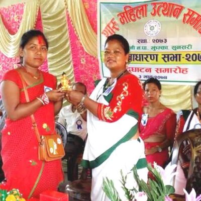 थारु महिला उत्थान समाजको साधारणसभा भव्यतापूर्वक सम्पन्न