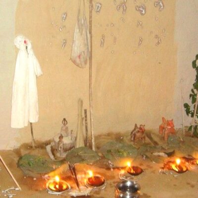 बाँसको सुप्पो थटाएर भव्यरुपले मनाउँछन् थारु समुदायले ‘डेवारी पर्व’