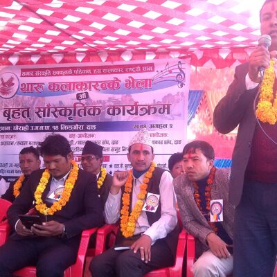 थारु कलाकारको दमदार प्रस्तुती, संस्कृती संरक्षणमा ध्यान दिन आग्रह