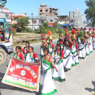 थारु समुदायकालागि प्रेरणाको स्रोत बन्दै थारु महिला उत्थान समाज