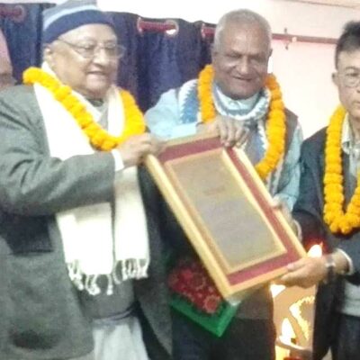 यस वर्षको आनन्दीदेवी राष्ट्रिय सम्मान सर्वोदय आश्रम र गुठीलाई