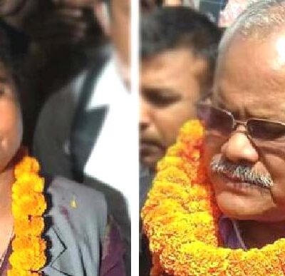 सुनसरी ३ मा गच्छदारलाई पानी पिलाउँदै भगवती चौधरी जित निकट