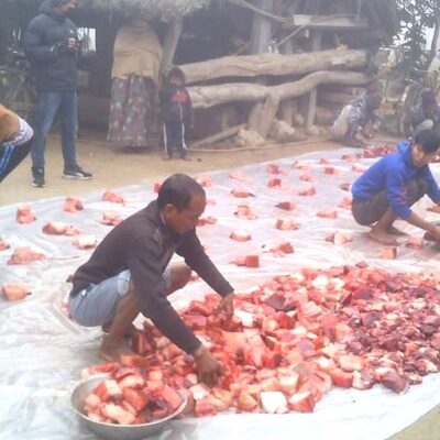 माघी पर्वले थारु गाउँवस्ती उल्लासमय, भोलि १ गते ‘माघ लहान’