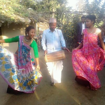 दाङको थारु माघी महोत्सवको मुख्य आकर्षण मघौटानाच र परिकार