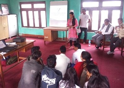 थारु विद्यार्थीलाई लोकसेवातर्फ आकर्षित गराउन अभिमुखीकरण कार्यक्रम