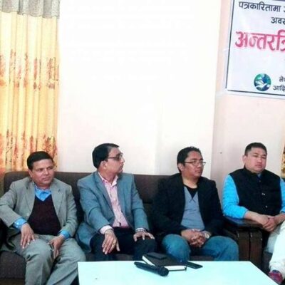 नेपाली मिडियालाई समावेशी चरित्रको बनाउन आदिबासी पत्रकारको माग