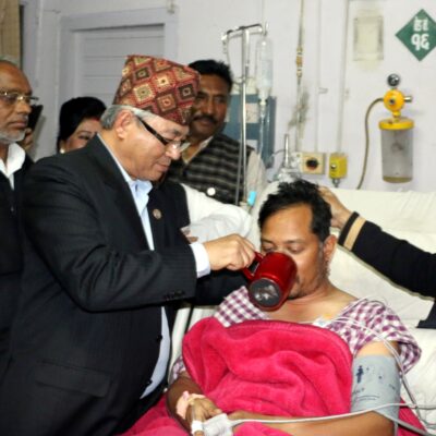 अनसन तोड्दै सांसद रेशम चौधरीले भने, टीकापुर घटना हुँदा म वर्दियामा थिएँ