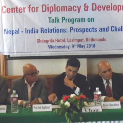 नेपाल–भारतवीचको सम्बन्ध समानताका आधारमा कायम रहनुपर्छ