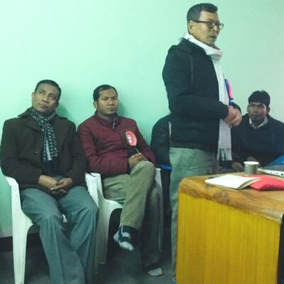 थारु युवाहरुलाई काठमाडौंमा भेला गरेर तीनदिने नेतृत्व विकास तालिम