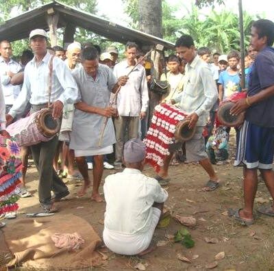 धनगढीको जाइँ गाउँमा थारु हरेरी पूजा महोत्सव २०७६ को तयारी