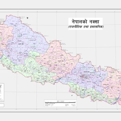 नेपाल सरकारले गर्यो नयाँ नक्सा सार्वजनिक, समेटिए लिम्पियाधुरा लिपुलेक
