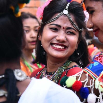 कोभिड १९ का कारण खुम्चियो उपत्यकाको २०७७ थारु माघी महोत्सव