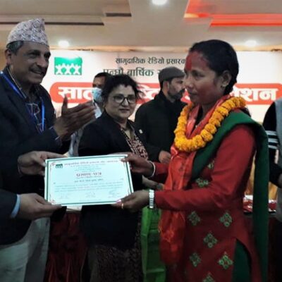 सामुदायिक रेडियो प्रशारक संघ(अकोराब) को केन्द्रीय सदस्यमा दुई थारु निर्वाचित