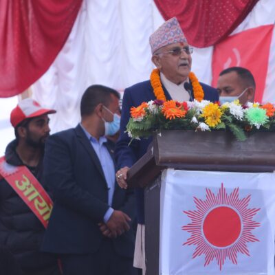 विकासमा व्यवधान खडा गर्न एमाले नेतृत्वको सरकार भत्काइयोः अध्यक्ष ओली