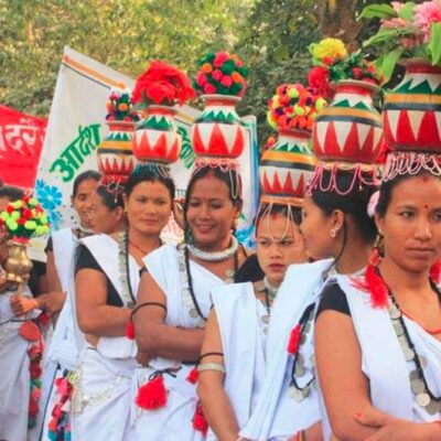 सुनसरीको झुम्कामा थारु तिला संक्राइत कार्यक्रमको भव्य तयारी