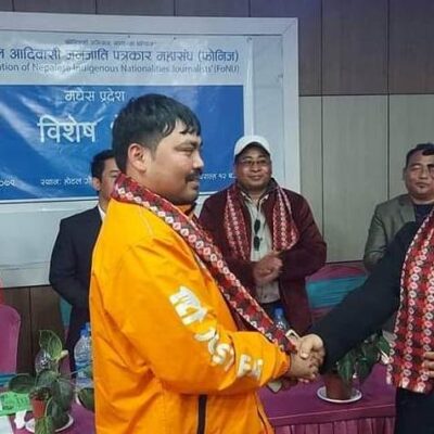फोनिज मधेस प्रदेश कार्य समिति अध्यक्षमा दुष्यन्त चौधरी निर्वाचित