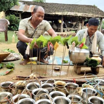 धानबालीलाई किराबाट जोगाउन थारु समुदायमा सुरु भयो हरेरी पूजा