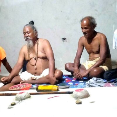 रोपाइँ सकाएपछि रुपन्देहीका थारु समुदायले सुरु गरे गाउँमा सावनी पूजा