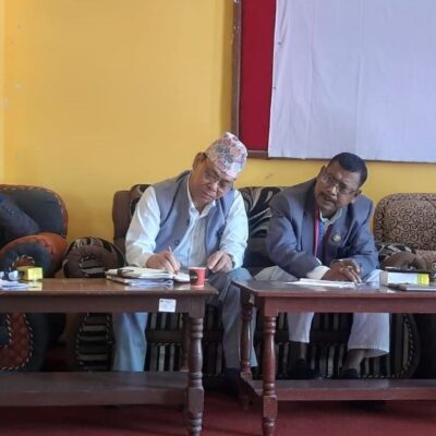 थारु समुदायसँग सम्वन्धित नीति कार्यान्वयन बारेमा अगुवाहरुबिच समीक्षा